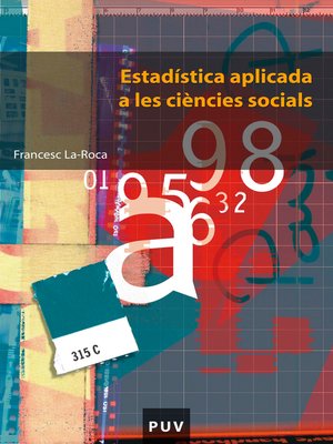 cover image of Estadística aplicada a les ciències socials